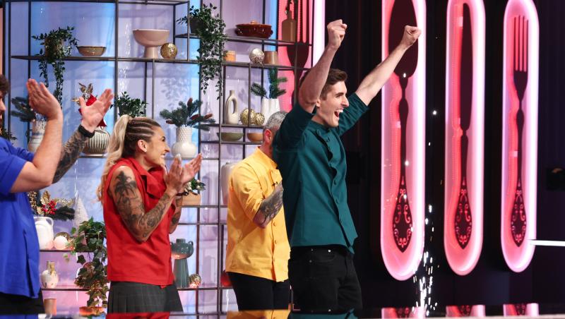 Cine a câștigat Chefi la cuțite, sezonul 16. Luca Zvaleni pleacă acasă cu premiul de 30.000 de Euro și stagiul la Retroscena