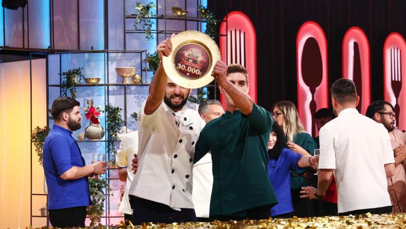 Cine a câștigat Chefi la cuțite, sezonul 16. Luca Zvaleni pleacă acasă cu premiul de 30.000 de Euro și stagiul la Retroscena