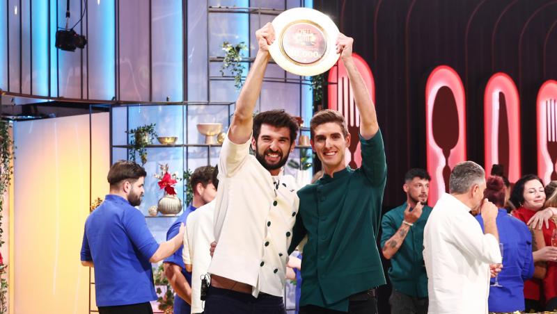 Cine a câștigat Chefi la cuțite, sezonul 16. Luca Zvaleni pleacă acasă cu premiul de 30.000 de Euro și stagiul la Retroscena