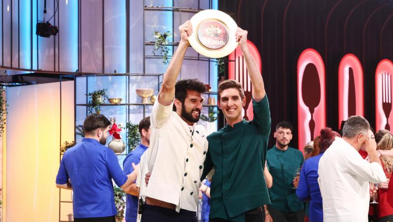 Cine a câștigat Chefi la cuțite, sezonul 16. Luca Zvaleni pleacă acasă cu premiul de 30.000 de Euro și stagiul la Retroscena