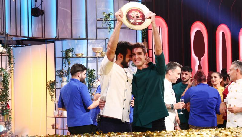 Cine a câștigat Chefi la cuțite, sezonul 16. Luca Zvaleni pleacă acasă cu premiul de 30.000 de Euro și stagiul la Retroscena