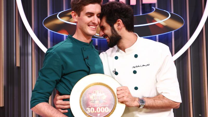 Cine a câștigat Chefi la cuțite, sezonul 16. Luca Zvaleni pleacă acasă cu premiul de 30.000 de Euro și stagiul la Retroscena