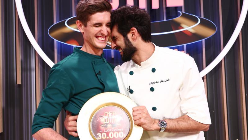 Cine a câștigat Chefi la cuțite, sezonul 16. Luca Zvaleni pleacă acasă cu premiul de 30.000 de Euro și stagiul la Retroscena
