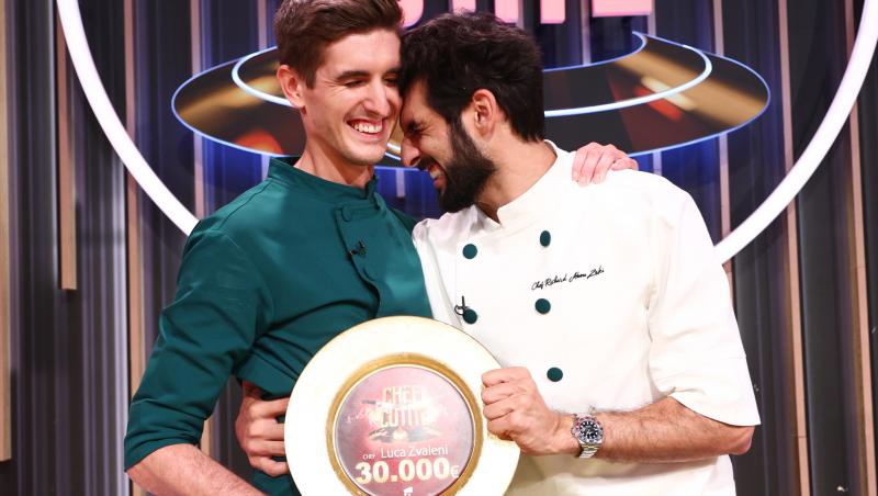 Cine a câștigat Chefi la cuțite, sezonul 16. Luca Zvaleni pleacă acasă cu premiul de 30.000 de Euro și stagiul la Retroscena