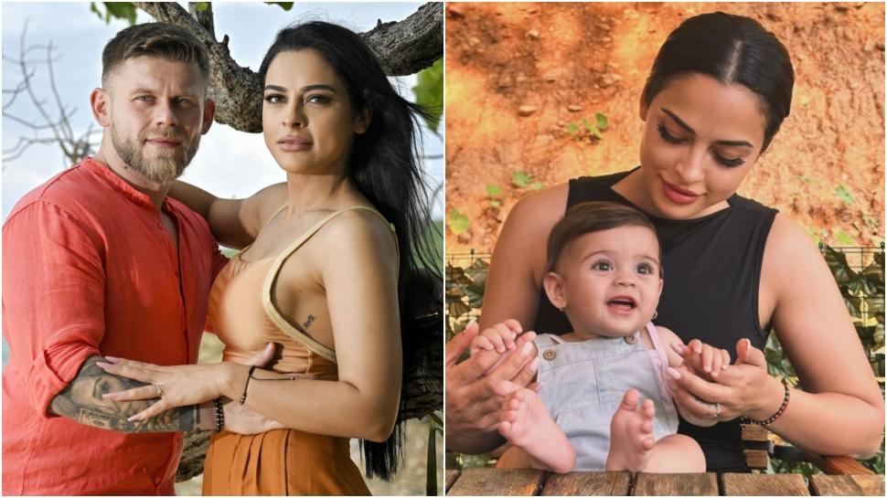 Ema și Răzvan Kovacs de la Insula Iubirii, portret de familie &icirc;nduioșător, de Crăciun. C&acirc;t de mult a crescut fiica lor