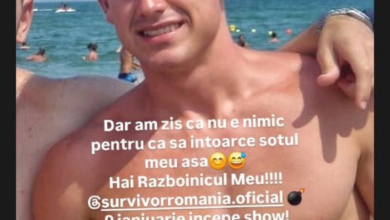 Bella Santiago, sărbători fără soț. Ce a spus la plecarea lui Nicu Grigore la Survivor