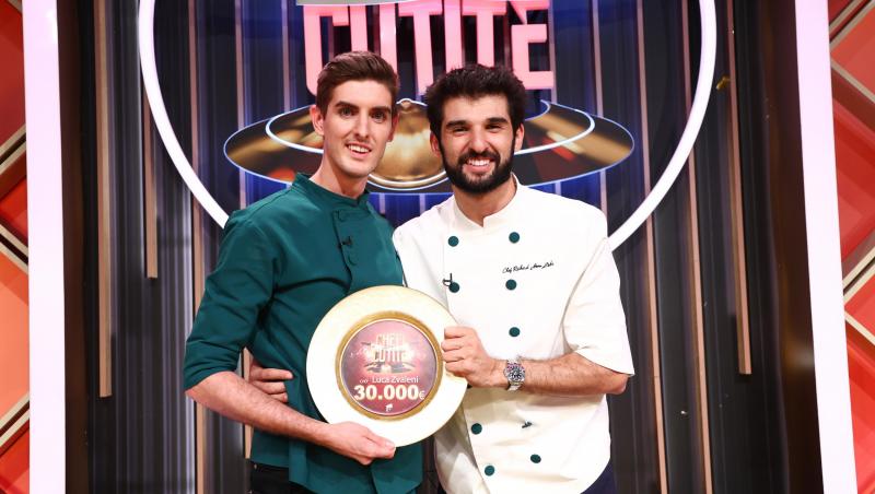 Mesajul emoționant al lui chef Richard Abou Zaki după ce concurentul său, Luca Zvaleni, a câștigat sezonul 16 Chefi la cuțite