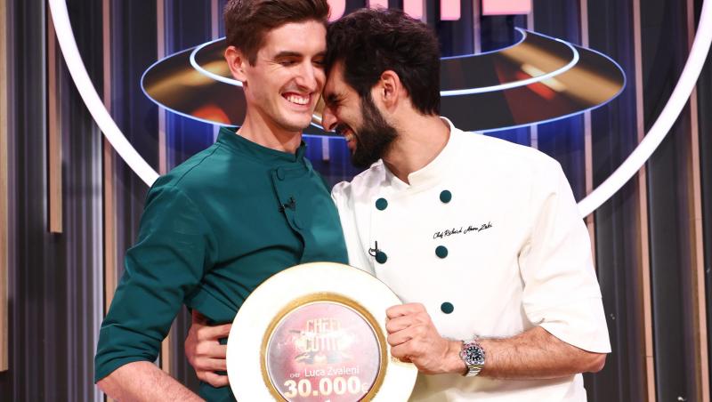 Mesajul emoționant al lui chef Richard Abou Zaki după ce concurentul său, Luca Zvaleni, a câștigat sezonul 16 Chefi la cuțite