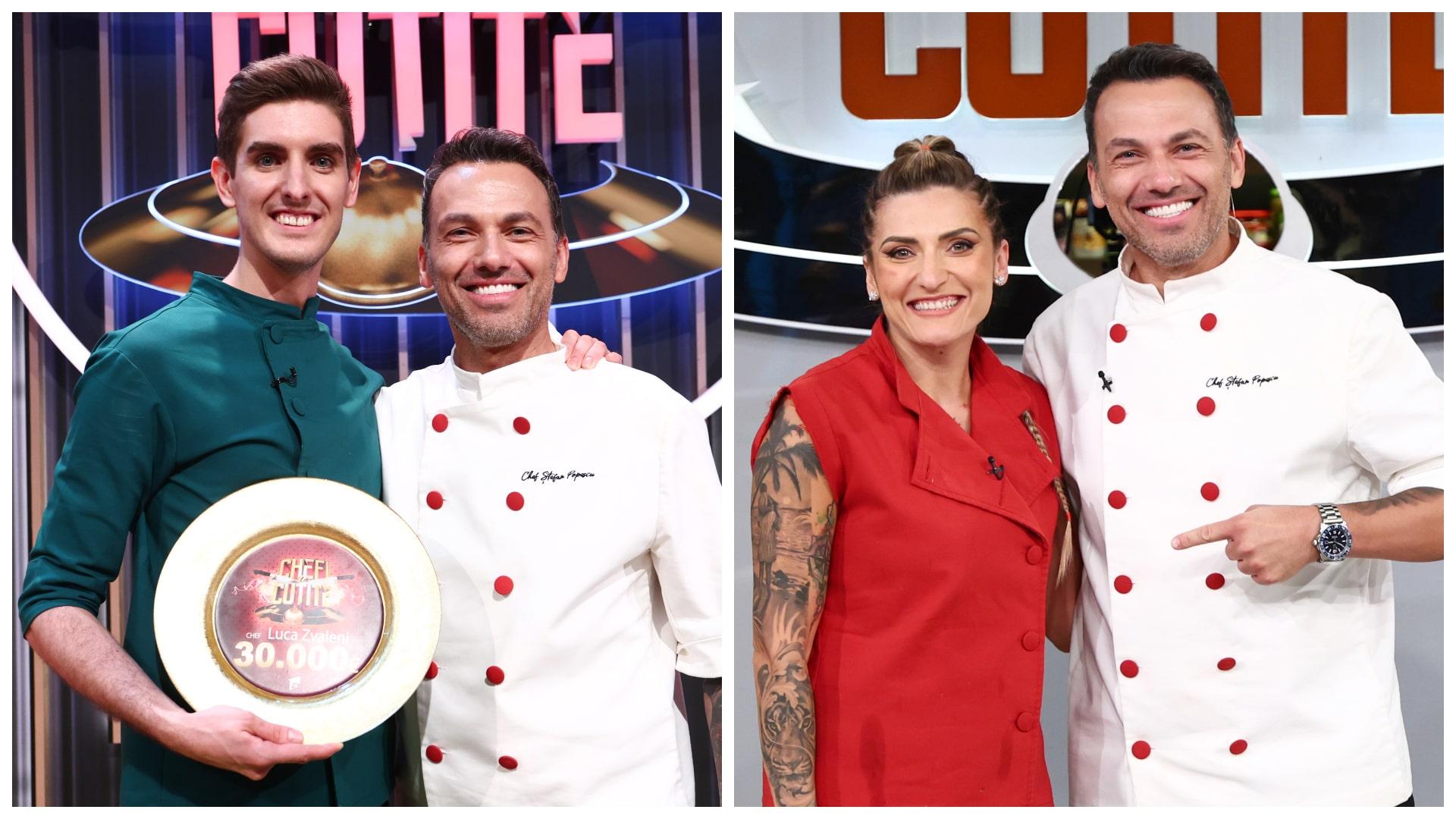 Chef Ștefan Popescu, mesaj emoționant după finala Chefi la cuțite. Ce le-a transmis Ștefanei și lui Luca, marele c&acirc;știgător