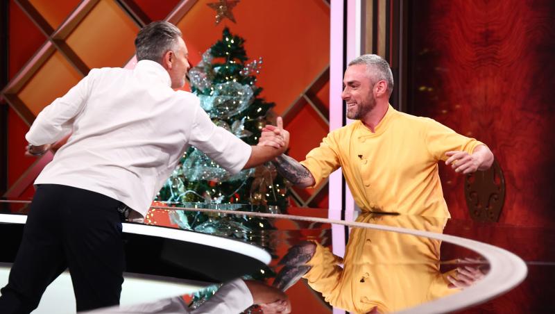 Ce mesaj a publicat Alexandru Helju, după finala de la Chefi la cuțite. Ce a ținut să precizeze cuțitul de aur al lui chef Sautner