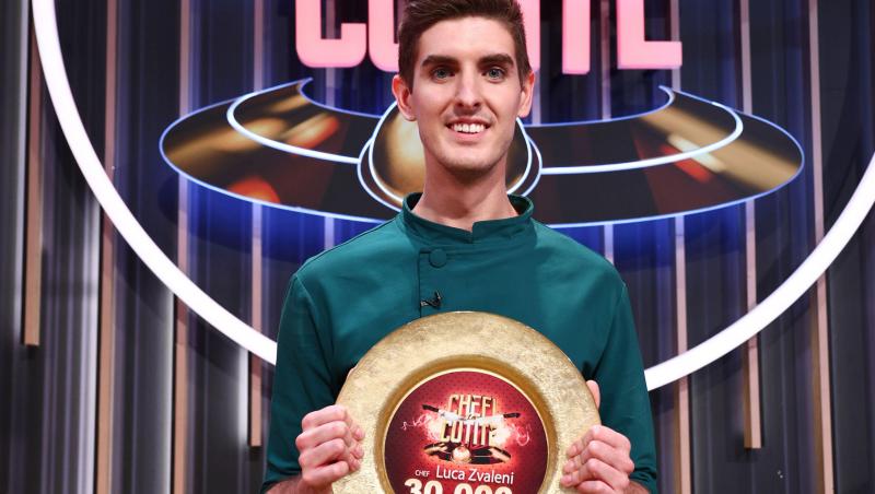 Interviu Luca Zvaleni. Ce va face câștigătorul sezonului 16 Chefi la cuțite cu marele premiu: „Am plănuit multe”