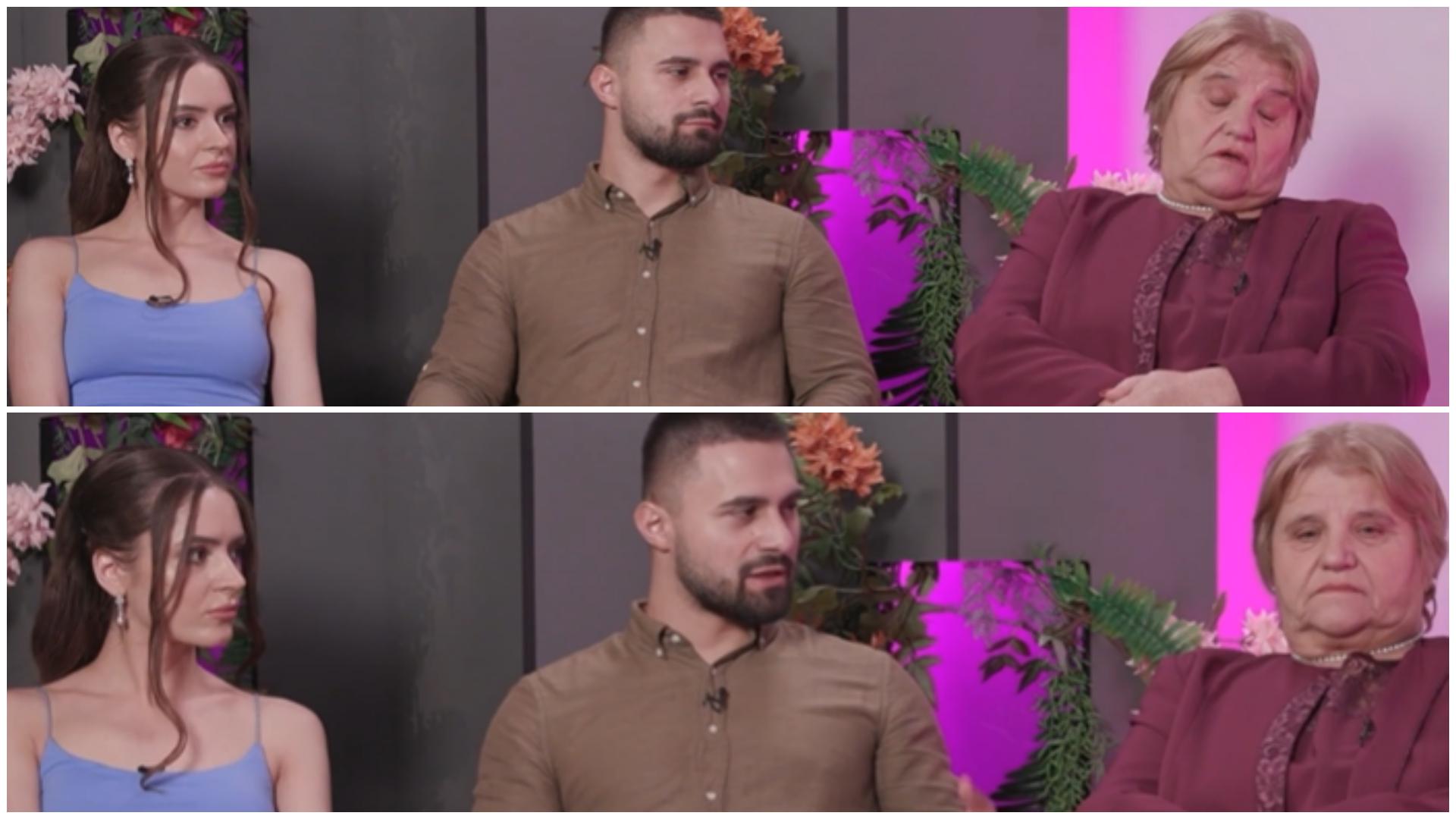 Colaj cu bunica Virginia, Florina și Alex