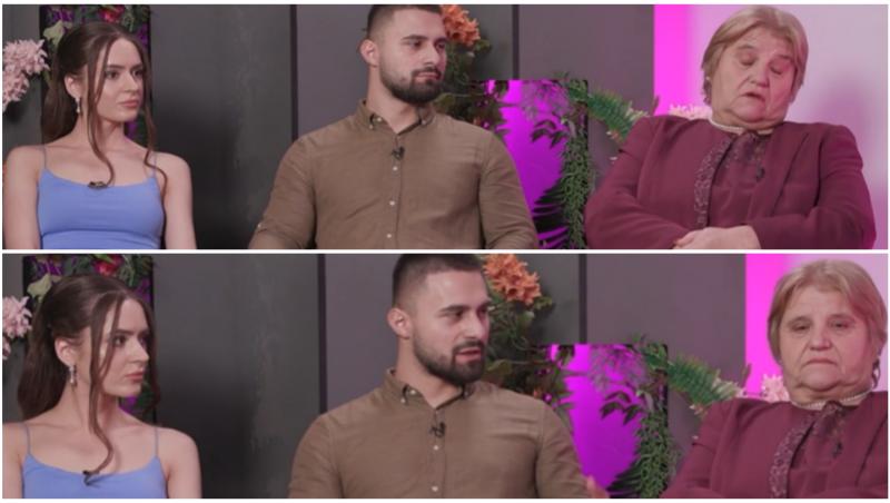 Colaj cu bunica Virginia, Florina și Alex