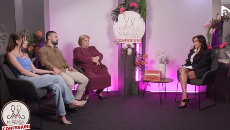 Mireasa: Confesiuni, sezonul 8. Cum au răspuns Alex, Florina și bunica Virginia, întrebați ce cupluri cred că nu vor rezista afară