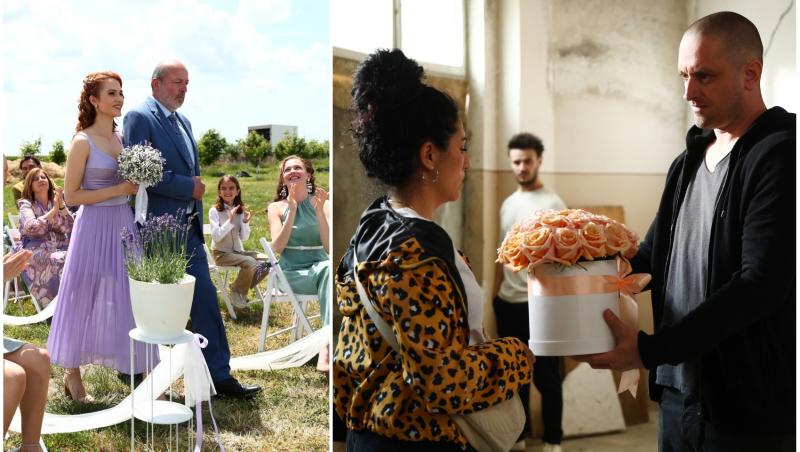 colaj foto cu personajele din serialul iubire cu parfum de lavanda, episoadele din 26 decembrie 2025