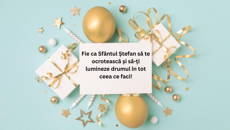Mesaje de „La mulți ani” de Sfântul Ștefan 2025: Urări creștine și felicitări cu imagini pentru sărbătoriții zilei