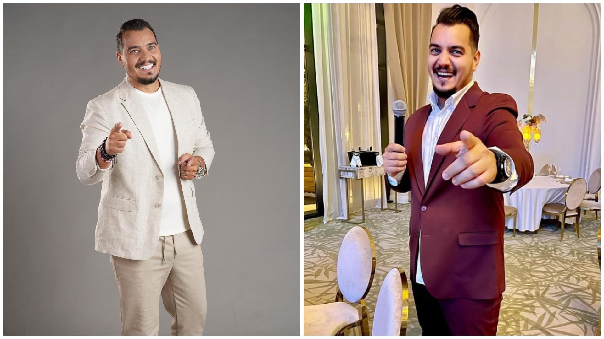 Colaj cu Bursucu în două ipostaze diferite