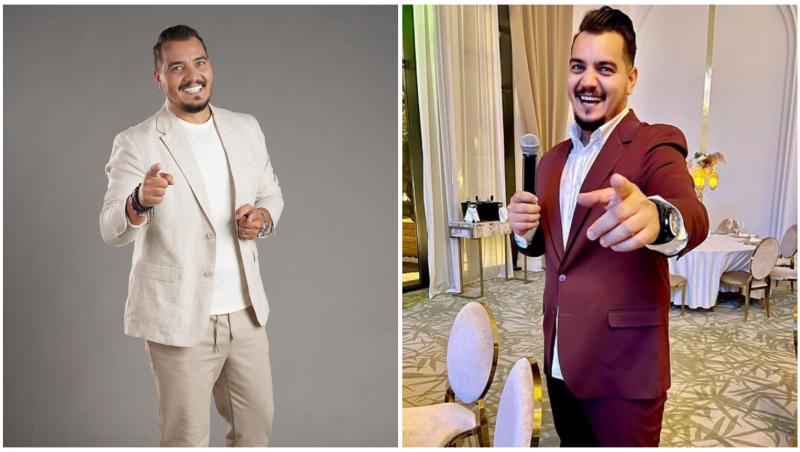 Colaj cu Bursucu &icirc;n două ipostaze diferite