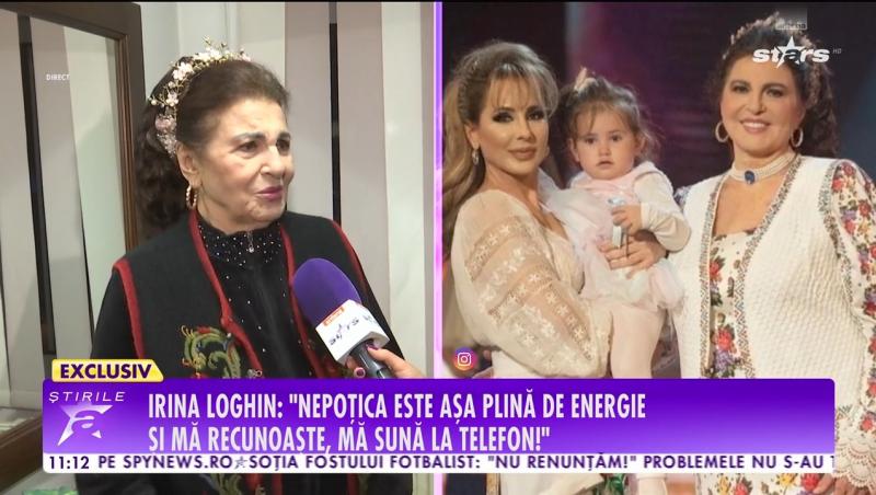 Irina Loghin și nepoțica ei i-au înduioșat pe fani cu o filmare de Crăciun. Cum a reacționat micuța Ana când l-a văzut pe Moșul