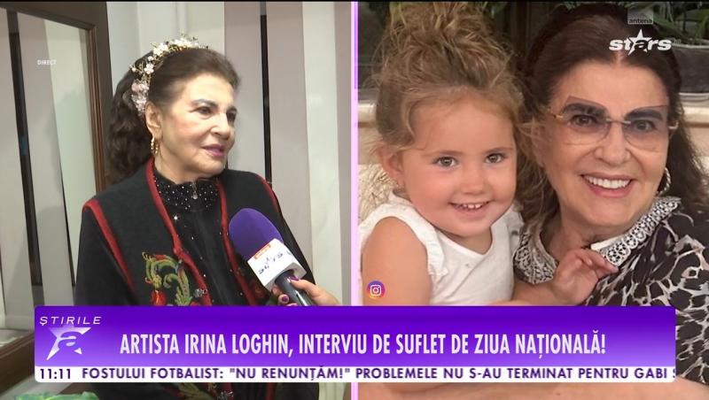 Irina Loghin și nepoțica ei i-au înduioșat pe fani cu o filmare de Crăciun. Cum a reacționat micuța Ana când l-a văzut pe Moșul