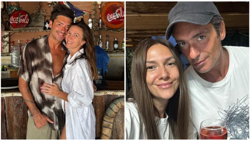 Colaj cu Radu V&acirc;lcan și Adela Popescu &icirc;n două ipostaze diferite