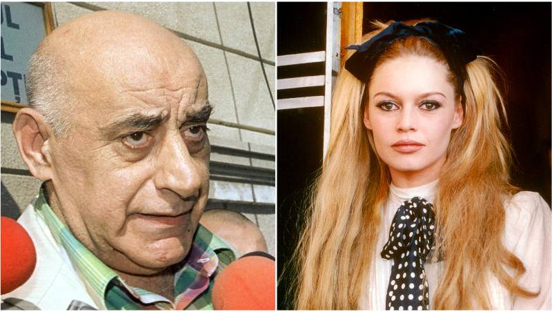 Colaj foto Viorel Lis și Brigitte Bardot