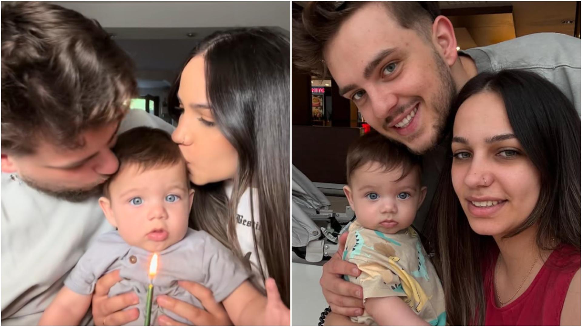 Mireasa, sezon 7. Adam Theodor, fiul Cătălinei și al lui Vlad Bibire, a &icirc;mplinit un an. Imagini adorabile cu micuțul sărbătorit