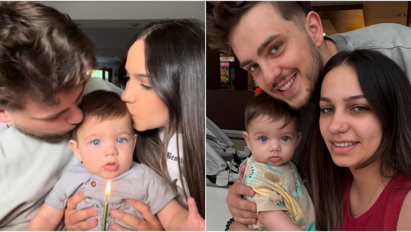 colaj foto catalina si vlad bibire de la mireasa sezon 7 si fiul lor