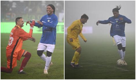 Suma colosală încasată de celebrul fotbalist Ronaldinho, după meciul demonstrativ de la Iași. Cu ce sumă a plecat acasă