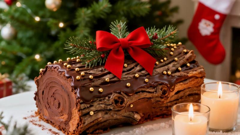 Prăjitura Bușteanul de Crăciun, sau Buturuga de Crăciun, sau Bușteanul de Yule