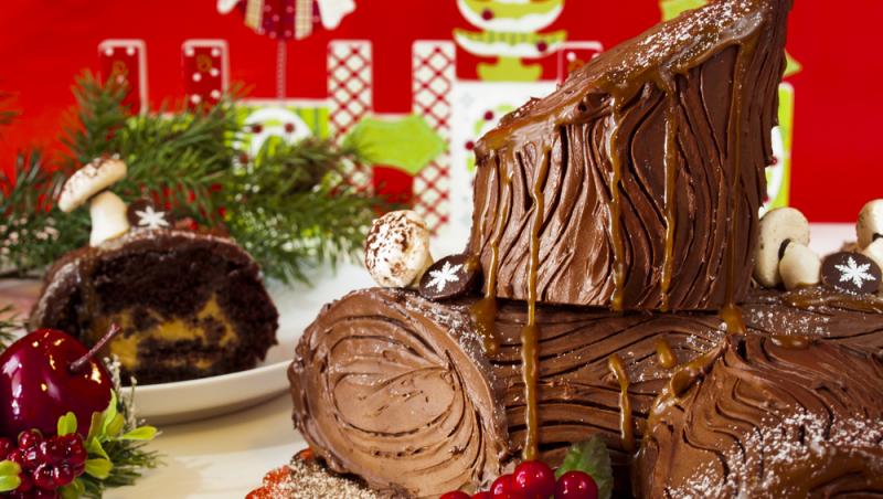 Prăjitura Bușteanul de Crăciun, sau Buturuga de Crăciun, sau Bușteanul de Yule