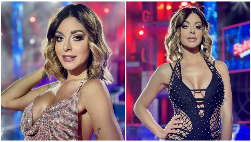 Colaj cu Natalia Mateuț &icirc;n două ipostaze diferite la Splash! Vedete la apă