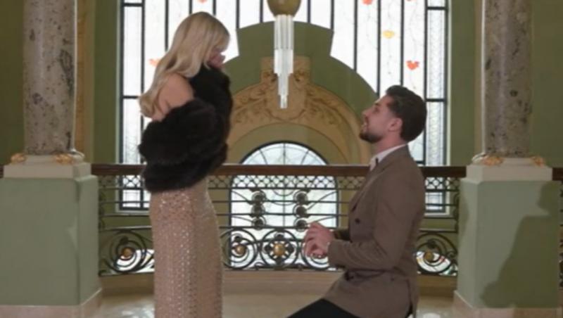 Mireasa, sezon 12. Cum a cerut-o Liviu în căsătorie pe Emily. Imagini de la a doua logodnă din acest sezon