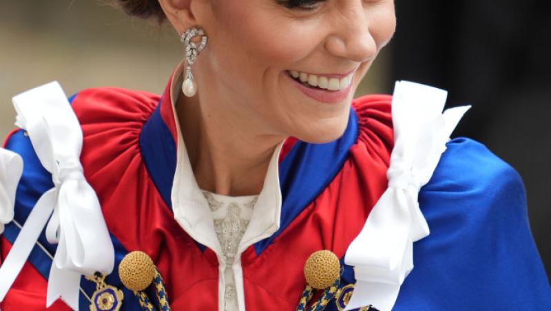 Apariția grațioasă a lui Kate Middleton la Banchetul de la Castelul Windsor. Detaliul care a atras atenția tuturor