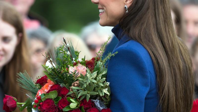 Apariția grațioasă a lui Kate Middleton la Banchetul de la Castelul Windsor. Detaliul care a atras atenția tuturor