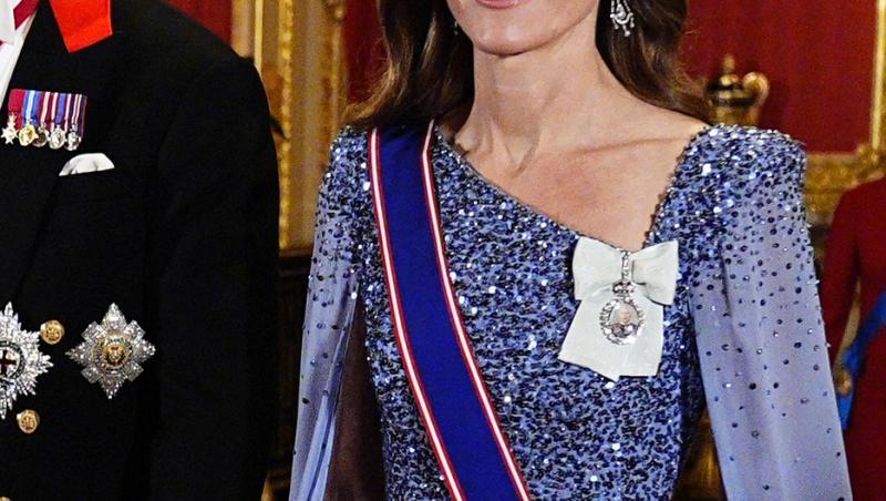 Apariția grațioasă a lui Kate Middleton la Banchetul de la Castelul Windsor. Detaliul care a atras atenția tuturor