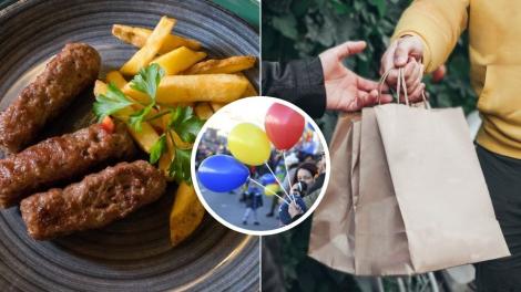 Comandă-record de 1 decembrie. Cât a plătit un bucureștean pentru mici și cartofi prăjiți de Ziua Națională