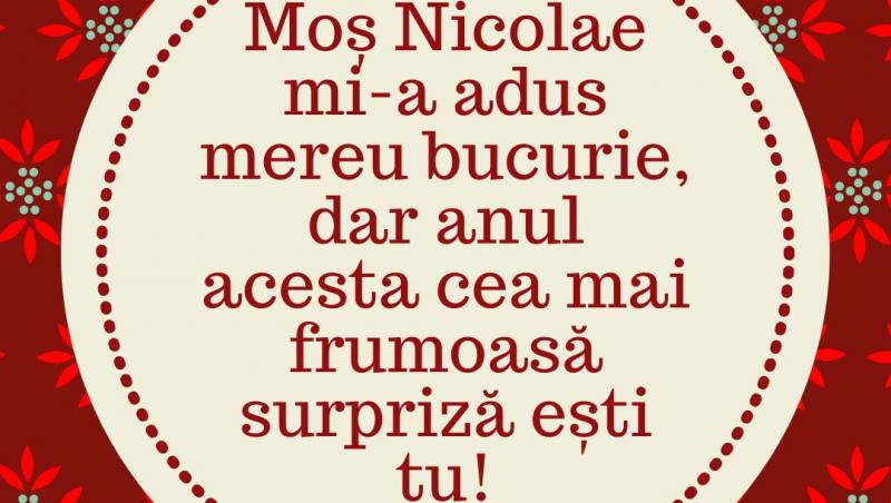 Cele mai frumoase mesaje de Sfântul Nicolae. Transmite un gând bun apropiaților cu această ocazie