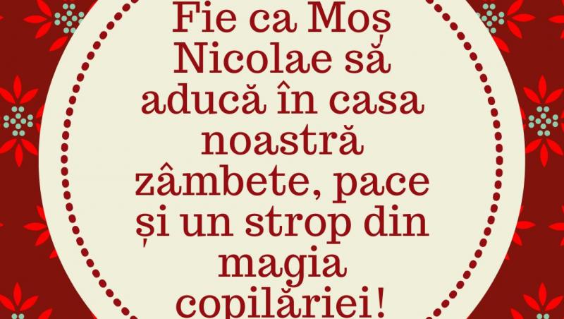Cele mai frumoase mesaje de Sfântul Nicolae. Transmite un gând bun apropiaților cu această ocazie