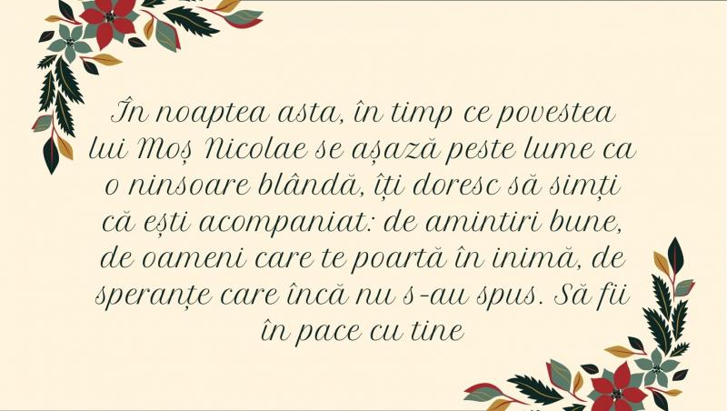 Cele mai frumoase mesaje de Sfântul Nicolae. Transmite un gând bun apropiaților cu această ocazie