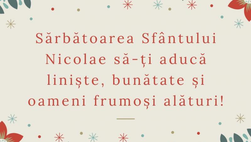 Cele mai frumoase mesaje de Sfântul Nicolae. Transmite un gând bun apropiaților cu această ocazie