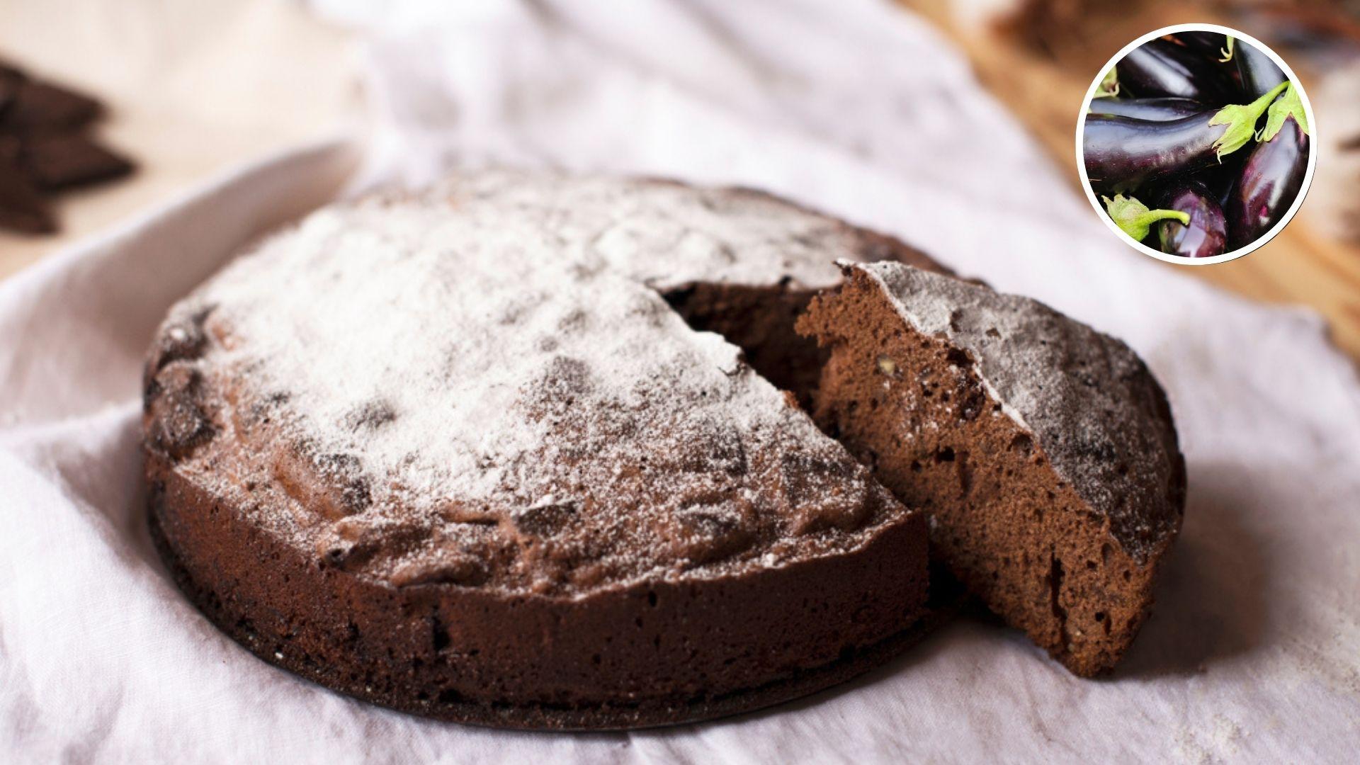 Rețeta de prăjitură cu vinete și ciocolată. Preparatul neobișnuit este vedetă &icirc;ntr-o țară europeană. Cum se prepară