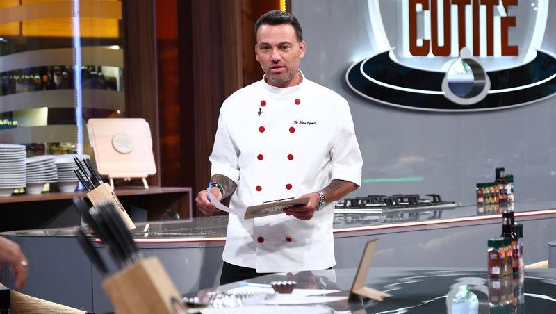 Chefi la cuțite, 7 decembrie 2025. Irina Fodor a anunțat tema probei din primul battle. Ce a putut să facă chef Richard Abou Zaki