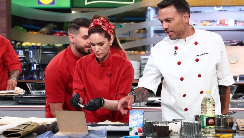 Chefi la cuțite, 7 decembrie 2025. Irina Fodor a anunțat tema probei din primul battle. Ce a putut să facă chef Richard Abou Zaki