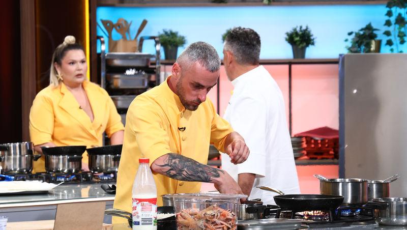 Chefi la cuțite, 7 decembrie 2025. Irina Fodor a anunțat tema probei din primul battle. Ce a putut să facă chef Richard Abou Zaki