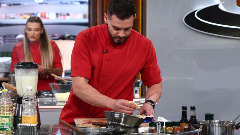 Chefi la cuțite, 7 decembrie 2025. Irina Fodor a anunțat tema probei din primul battle. Ce a putut să facă chef Richard Abou Zaki