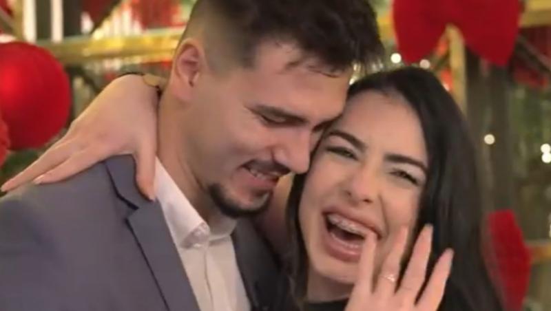 Mireasa, sezon 12. Adin și Lavinia s-au logodit. Imagini superbe de la cererea în căsătorie