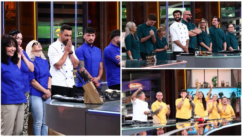 Colaj cu trei echipe de la Chefi la cuțite sezonul 16
