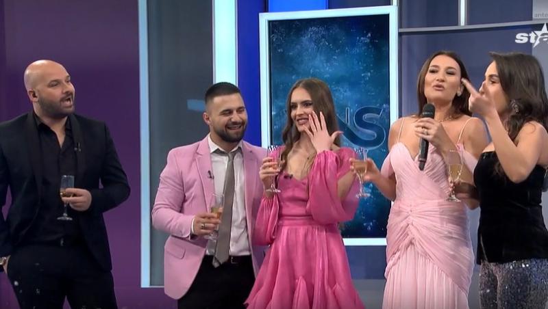 Mireasa, sezon 12. Alex și Florina s-au logodit în direct, la XNS. Momentul tensionat care a avut loc la ultima cerere