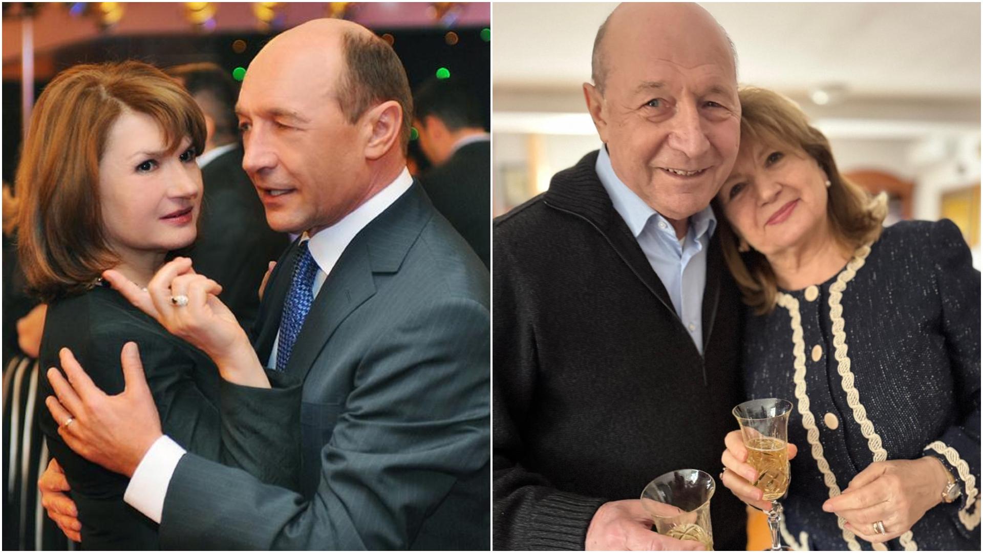colaj foto traian basescu si sotia lui atunci si acum